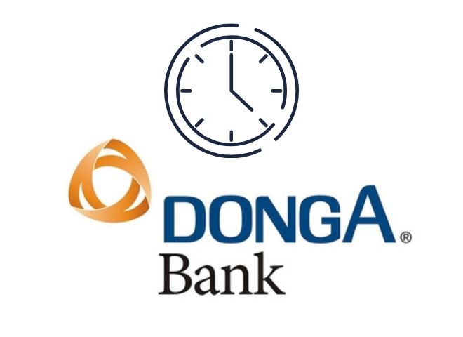 Giờ làm việc của DongA Bank